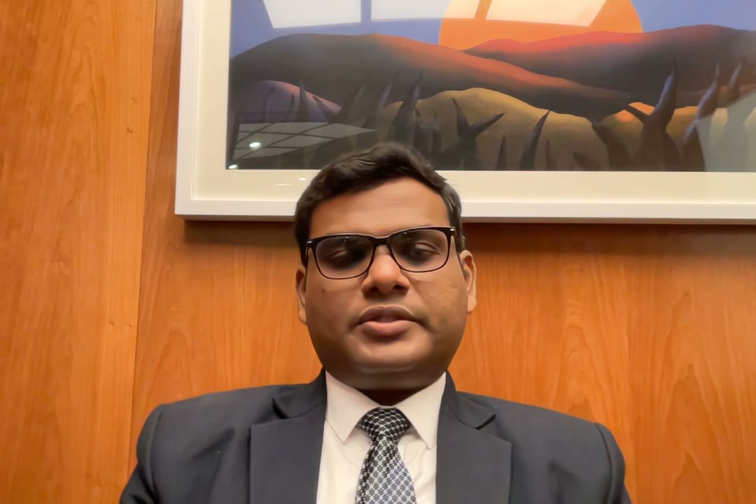 Girish M in the introduction video